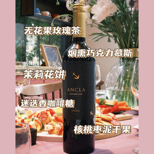 无花果玫瑰黑巧 | 智利莫莱谷 | 安可拉红葡萄酒 ANCLA Assemblage 2015 商品图2