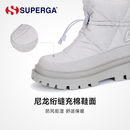 SUPERGA2024年秋冬新款雪地靴防风防湿尼龙面女靴加绒保暖 商品图1