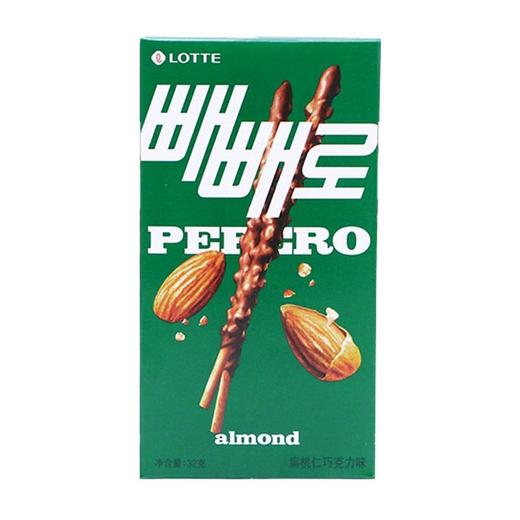 乐天 派派乐扁桃仁巧克力味饼干棒 32g/盒 商品图4