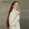 Famecoco范可儿风衣单排扣立领纯棉女通勤长款收腰FAC6AT010 商品缩略图2