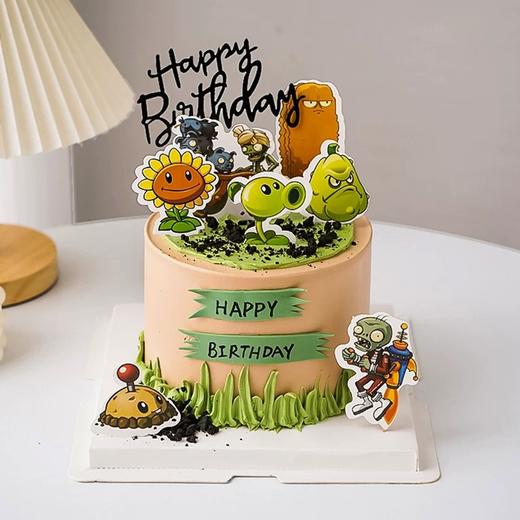 植物大战僵尸A款 | 卡通蛋糕 商品图0