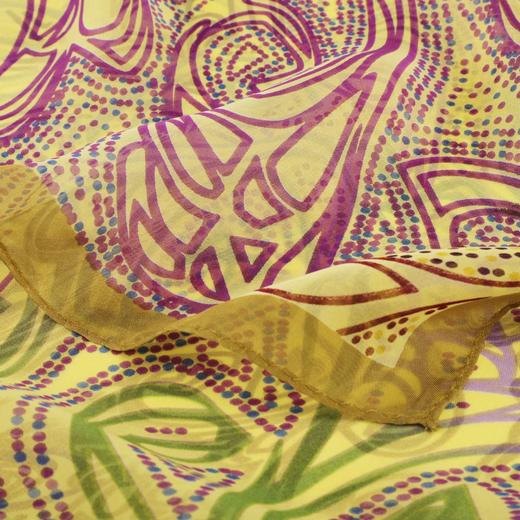 雪纺印花大方巾 KSS1501009 商品图2