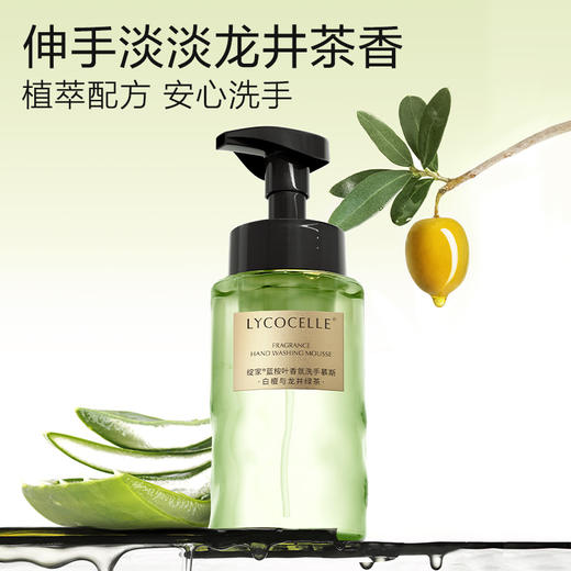 绽家香氛洗手液洗手慕斯清洁茉香氛滋润250ml 商品图1