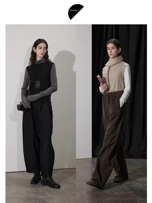 半圆/D24404547/撞色高领打底衫 商品图1