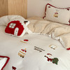 【双旦秒杀】自然醒仿生羊毛绒牛奶绒四件套可爱圣诞人冬季加厚少女心被套珊瑚绒床上用品MT（不参与优惠券） 商品缩略图5