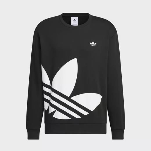 5折【自营】adidas/阿迪达斯  三叶草男女经典抓绒休闲运动卫衣 JL8383 商品图2