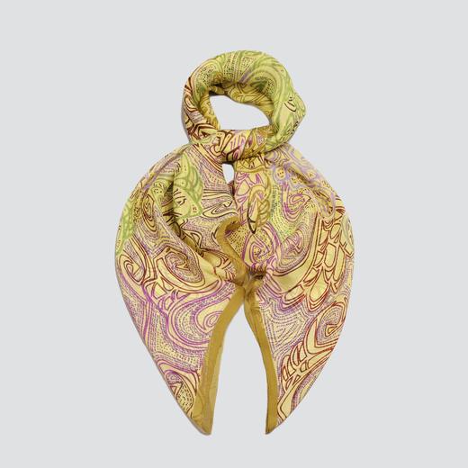 雪纺印花大方巾 KSS1501009 商品图0