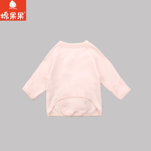 棉果果冬季新品新生儿婴儿男童保暖上衣暖姜半背衣M421110424800 商品图1