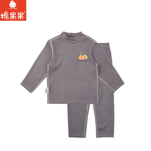 棉果果专柜同款冬季新品男童蚕丝套头套装M411302424825 商品图0