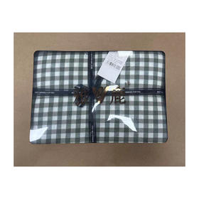 雅鹿无印风色织水洗棉四件套YL3111