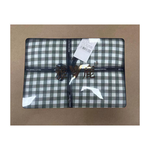 雅鹿无印风色织水洗棉四件套YL3111 商品图0