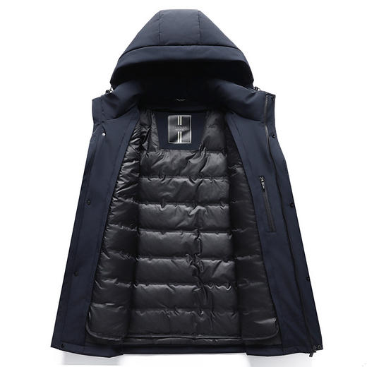 【特大码】【可拆卸内胆】【新款DBW】大依优型大码羽绒服三合一外套休闲胖子大码男休闲宽松加肥加大上衣 商品图3