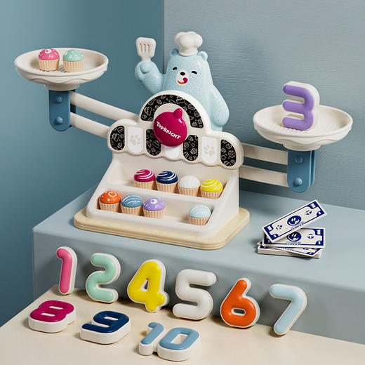 特宝儿小熊天平数字游戏情景学习财商启蒙 商品图0