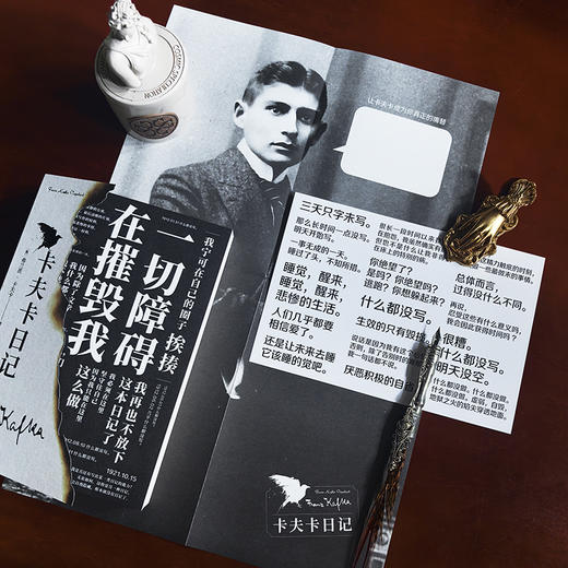 卡夫卡日记 收录1910-1923年间的日记  现代荒诞的起源 魔幻写实背后的真实独白 人民文学出版社 商品图4