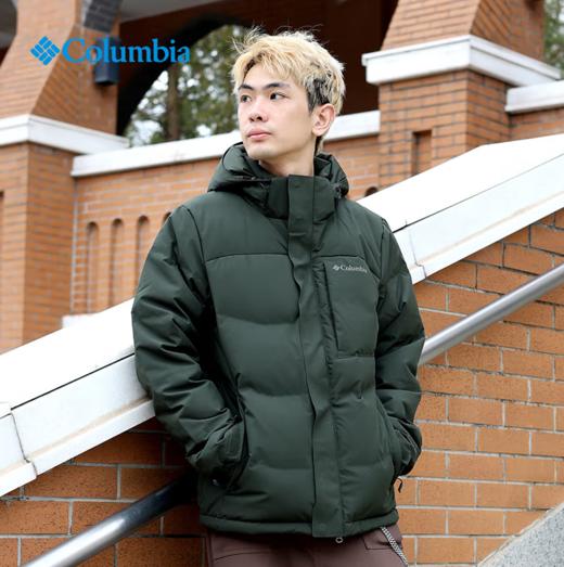 哥伦比亚男式净色羽绒外套XE2522 商品图0