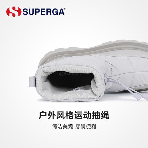 SUPERGA2024年秋冬新款雪地靴防风防湿尼龙面女靴加绒保暖 商品图2