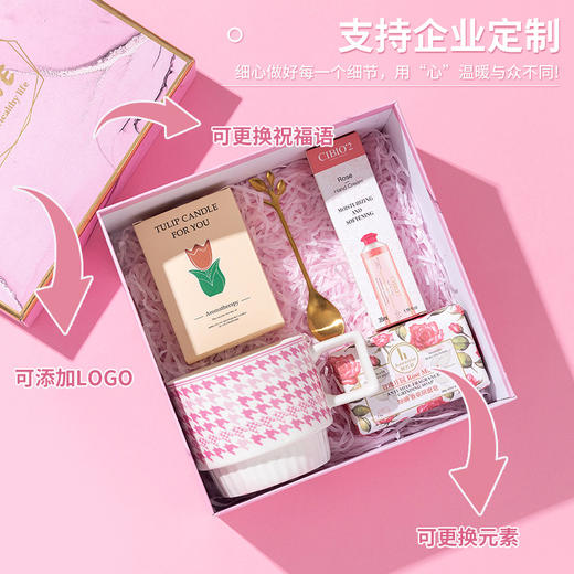 实用创意伴娘伴手礼定制开业礼品套装闺蜜生日圣诞节礼物结婚礼盒公司礼品水杯毛巾礼盒 商品图1
