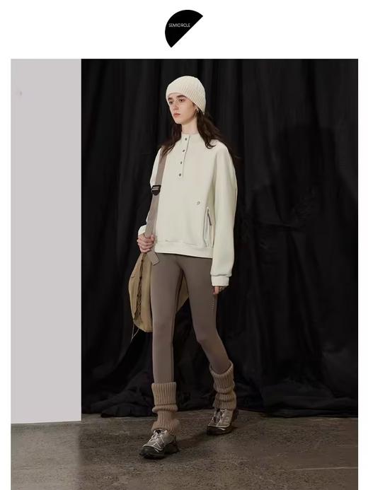 半圆/D24404573/立领运动休闲卫衣 商品图1