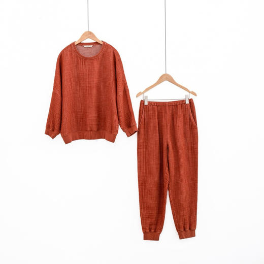 宜色家女士五层纱卫衣款家居服 商品图1