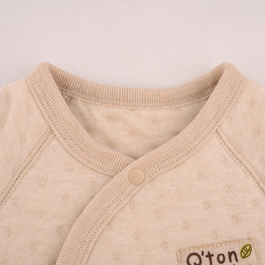 棉果果冬季新品专柜同款彩棉空气层半背衣M401110699602 商品图4