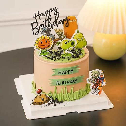 植物大战僵尸A款 | 卡通蛋糕 商品图1