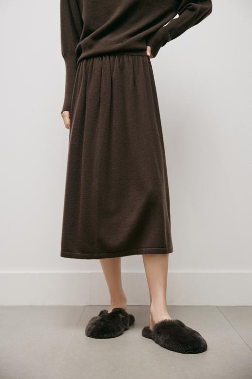 【商场同款】麦檬冬针织中裙5EB140851 商品图0