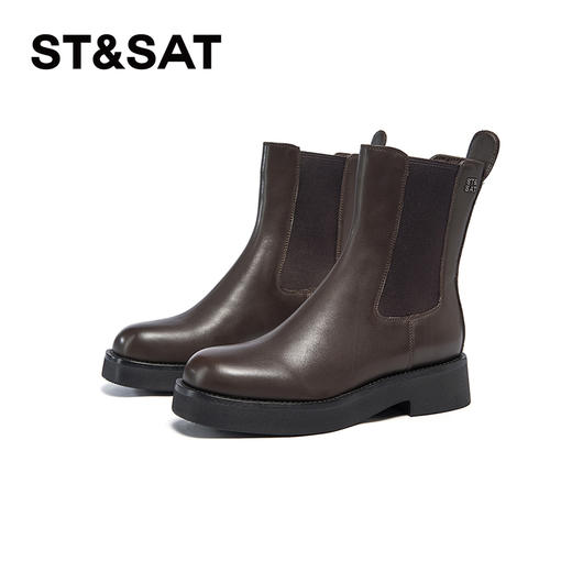 【绒里可选】星期六经典百搭气质保暖切尔西SSC4116497/SSC4118497 商品图5