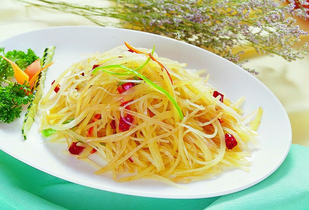 爆炒土豆丝