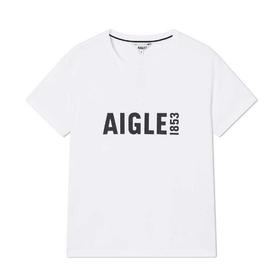 法国AIGLE女短袖T恤超亮白AH157