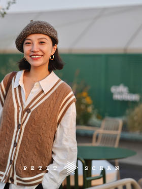 PETIT SCHAN小闪 #075 Coarse grain bag 杂粮包 羊绒骆驼绒牦牛绒手纺纱手编贝雷帽画家帽