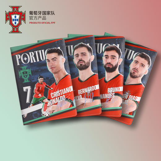 【官方正版】葡萄牙国家队 | 球员笔记本C罗迪亚斯创意纪念品礼物学习用品球迷周边 商品图1