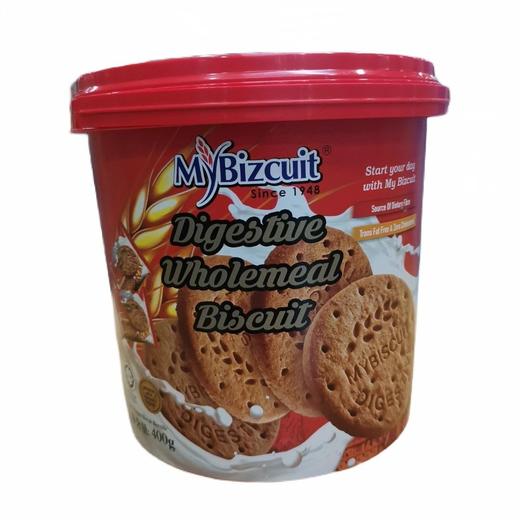 麦比克 全麦饼干 400g/罐 商品图0