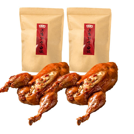 【中华老字号】沈大成 上海八宝鸭 800g*2 商品图2