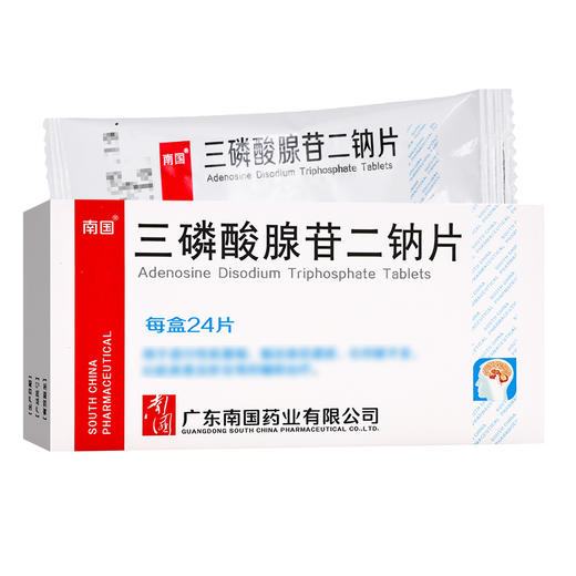 南国,三磷酸腺苷二钠片 【20mg*12片*2板】 广东南国 商品图5