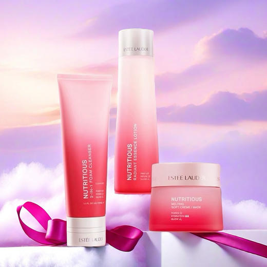【3.8女王节】【全球购】ESTEE LAUDER 雅诗兰黛新版红石榴 洁面125ml/水200ml/面霜50ml·现货速达 商品图1