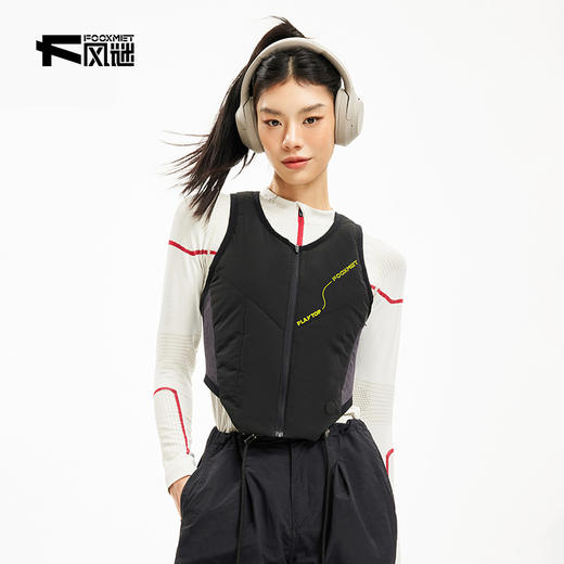 Fooxmet X PLAYTOP联名户外骑行马甲 商品图1