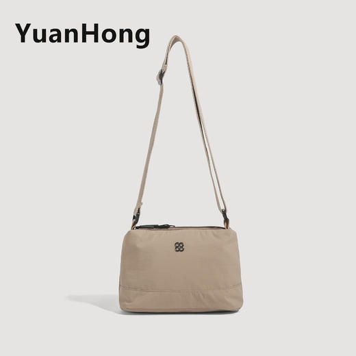 「3色可选！日系简约包」健能日系尼龙防水休闲纯色简约大容量学生通勤上课单肩腋下包女箱包 商品图0