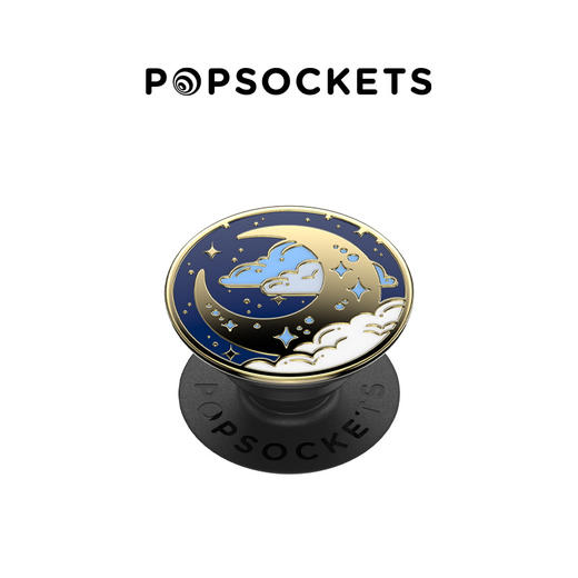 【POPGRIP泡泡骚】手机粘贴式支架 Enamel金属珐琅系列 梦游 商品图0