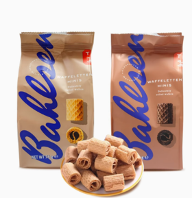 百乐顺迷你华夫卷75g