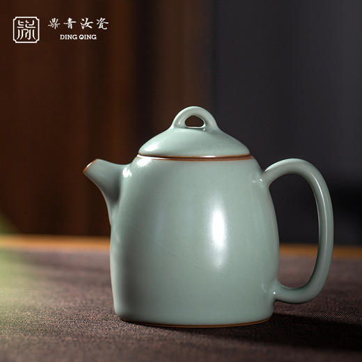 问鼎鼎青系列小秦权壶 商品图0