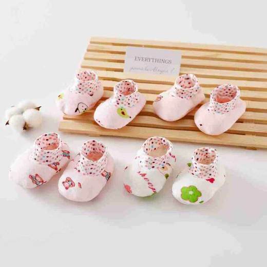 新生儿手套婴儿防抓手套0-6个月纯棉a类防抓脸小手套宝宝秋季手套 商品图2