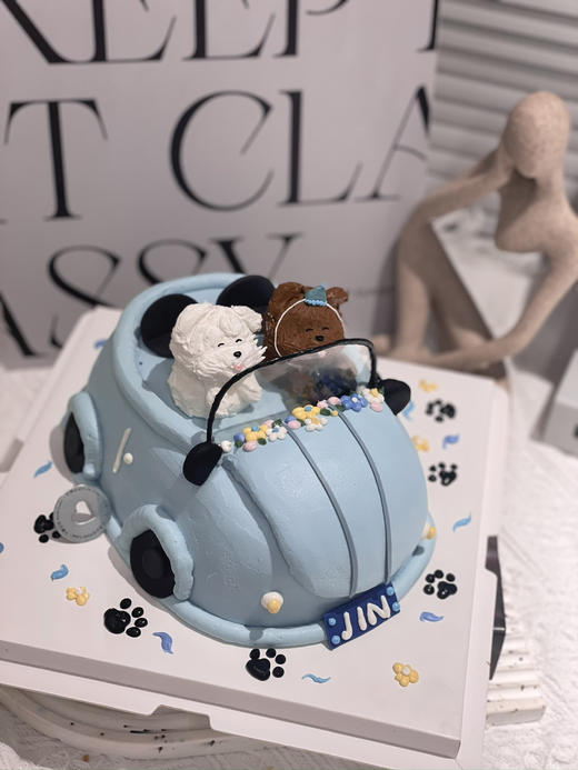 异形汽车狗狗奶油蛋糕 下单前请仔细阅读商品详情 商品图2