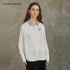 Famecoco范可儿缎面衬衫定制高雅印花简约日常通勤FAC6BH006 商品缩略图3