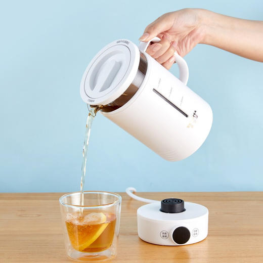 【多样屋专柜】养生杯家用多功能智能办公室小型花茶杯烧水壶全自动煮茶器 DG-HP02/白700ml 商品图1
