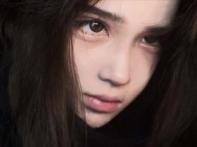 mimipark 日抛 心想事橙 直径14.2mm 着色13.4mm （六片装） 