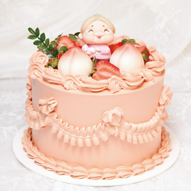 加高款丨长乐未央（祝寿蛋糕）