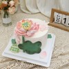 荷花锦鲤祝寿蛋糕 商品缩略图3
