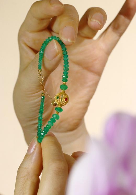 17.3ct 祖母绿手链 商品图4
