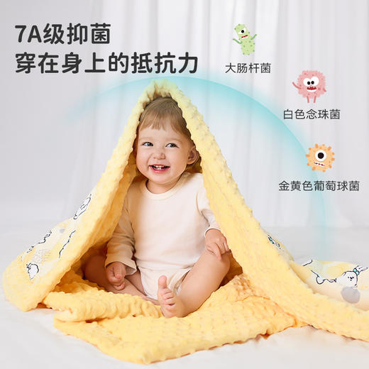 *i-baby×Outlast奈娃联名3D豆豆绒抑菌恒温睡毯 商品图0