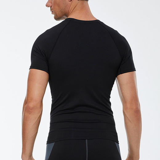 跃牌【欲动春风】男装系列 男士速干衣短袖运动跑步健身服排汗T恤01217 商品图3